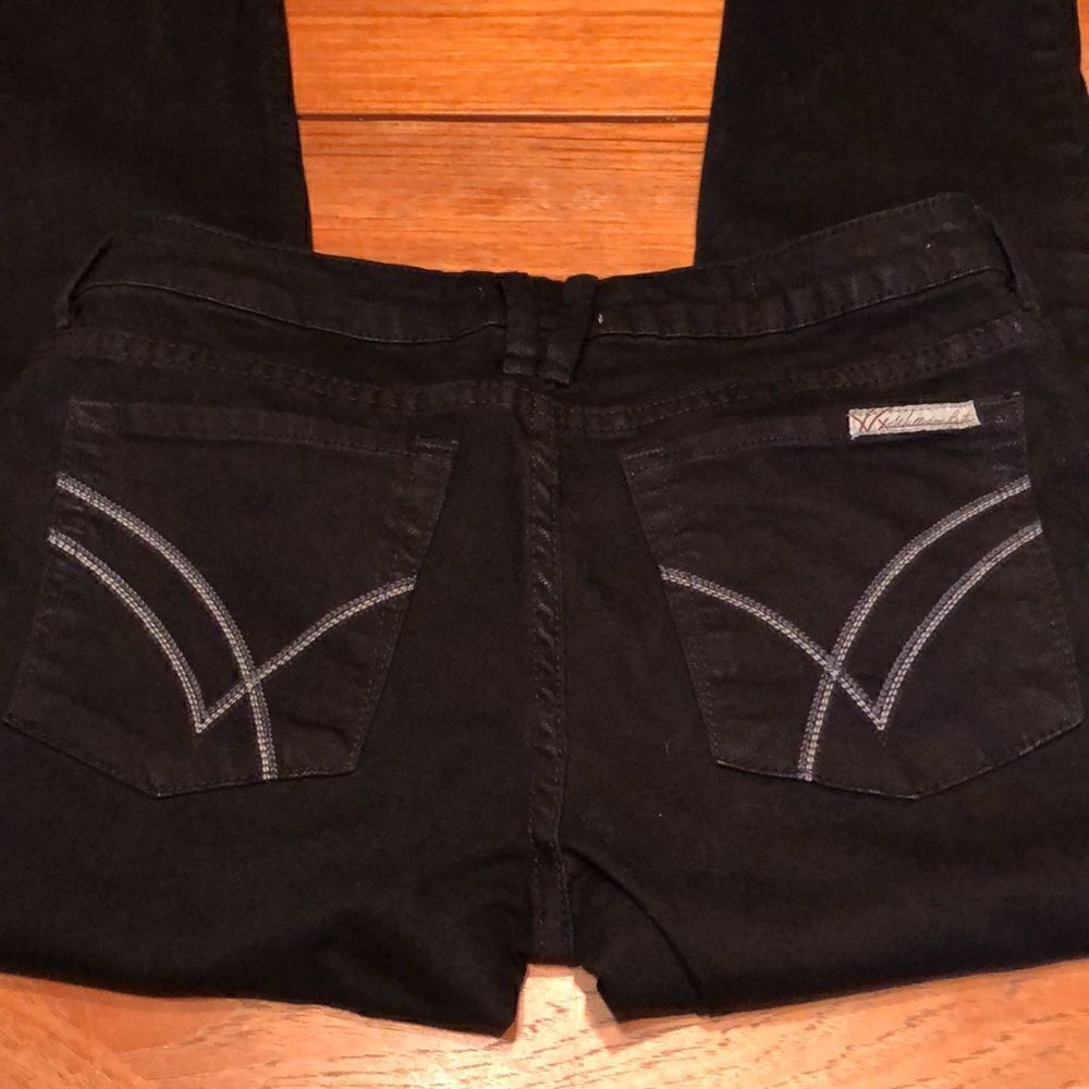 William Rast‎ Jerri ultra skinny black jeans Size 29 Made in USA - Picture 2 of 8